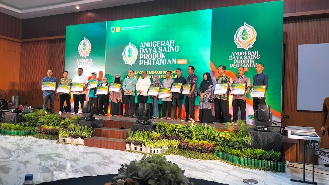 Petani Binaan PT Vale IGP Morowali Raih Penghargaan di Anugerah Daya Saing Produk Pertanian