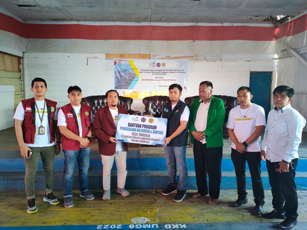 Program TJSL PLN PPNI Hadirkan Solusi Air Bersih dan Sanitasi Untuk Desa Torosiaje