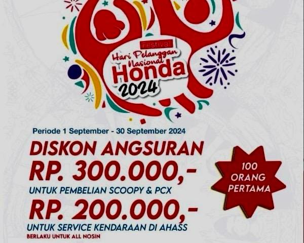 Festival Harpelnas 2024 Asmo Sulsel: Promo Bagi 100 Orang Pertama 1
