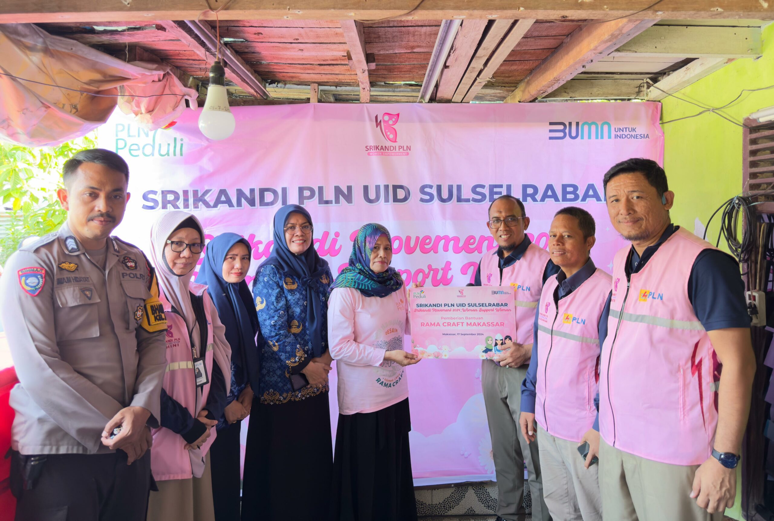 Srikandi PLN Hadir Beri Dukungan TJSL Hingga UMKM di Makassar