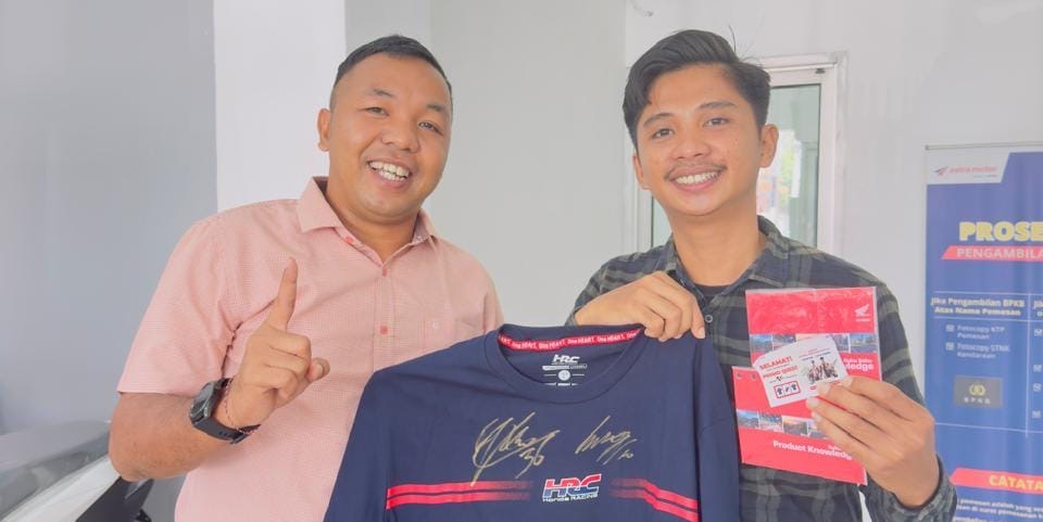 Pengguna Motorku X Dapat Apresiasi Resmi Honda Ditandatangani Pembalap Repsol