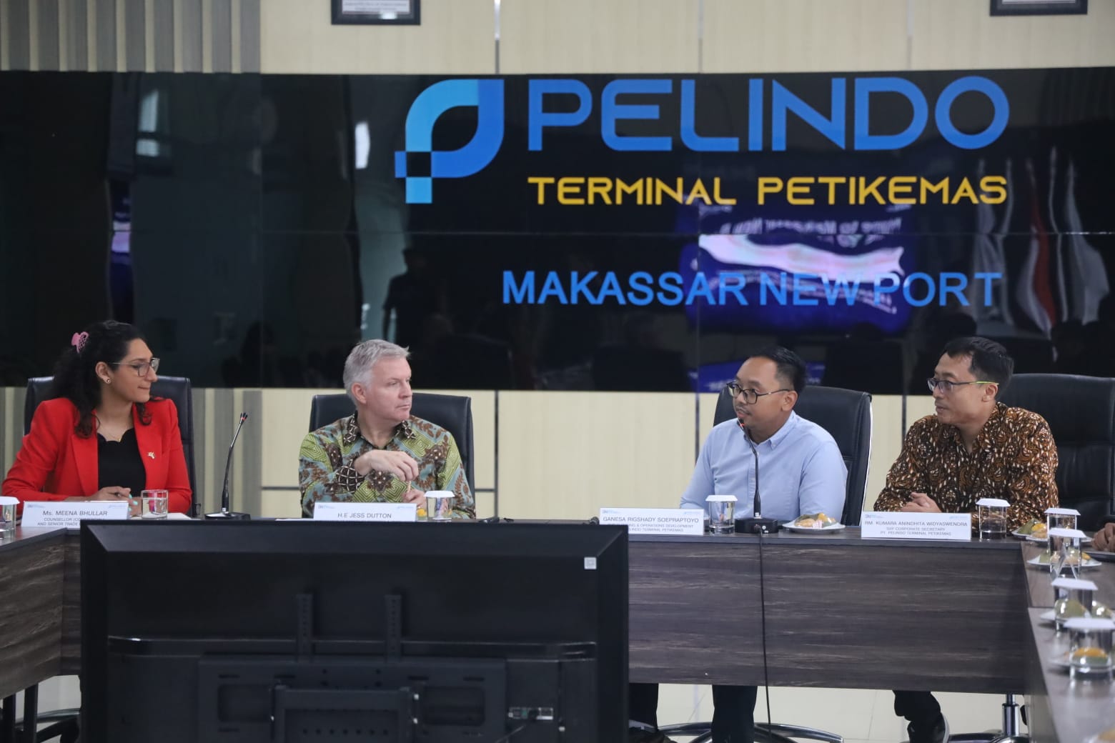 Dubes Dutton Tinjau Makassar New Port, Jajaki Kerjasama dengan Pelindo