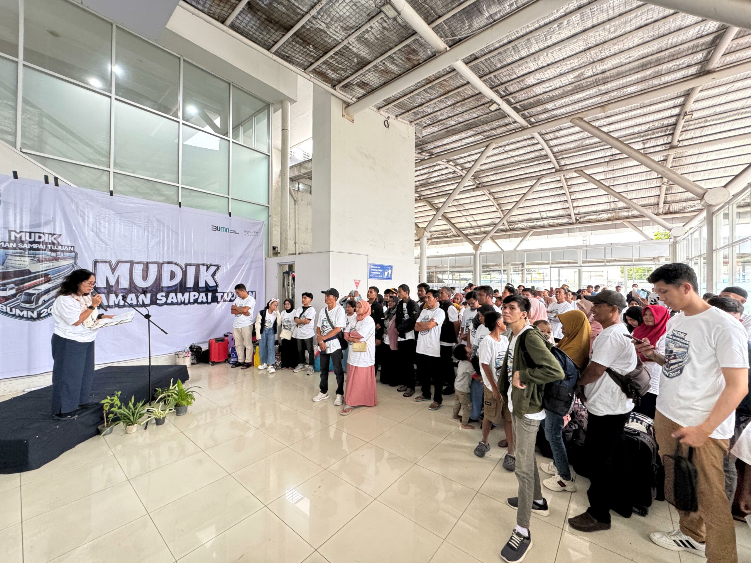 Mudik Bersama BUMN: Bandara Sultan Hasanuddin Fasilitasi 400 Pemudik