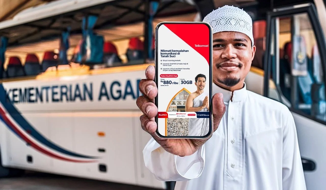 Telkomsel Hadirkan Paket RoaMAX Haji untuk Dukung Konektivitas Jemaah Indonesia