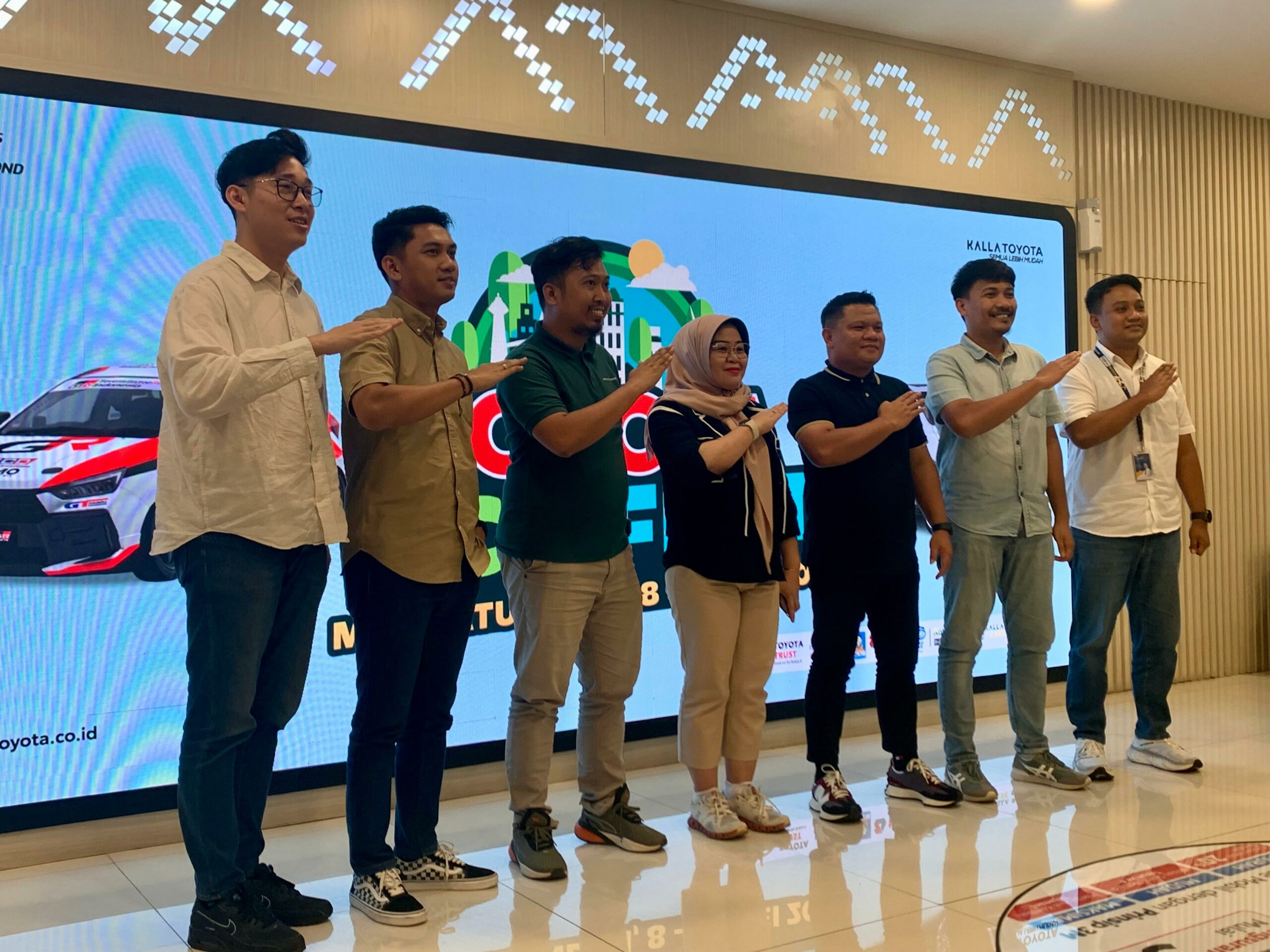 Raih Market Leader April 2025, Kalla Toyota Luncurkan Pameran Eco Fest di MaRI