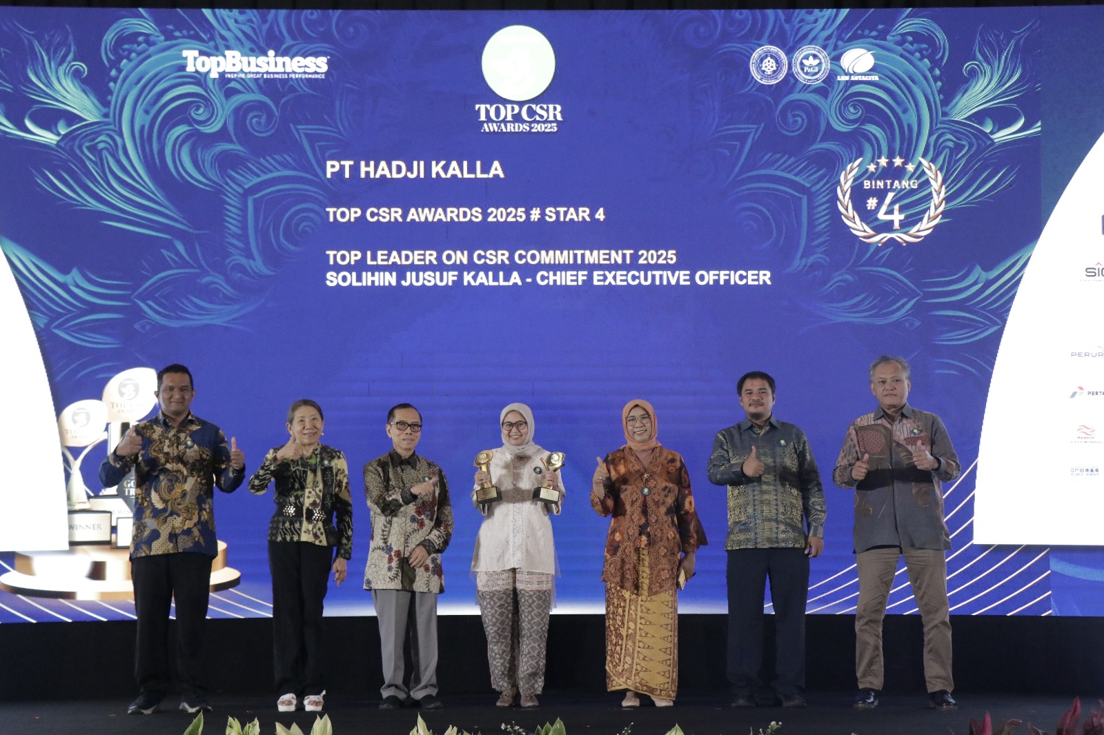 KALLA Sabet Dua Penghargaan Top CSR Awards 2025