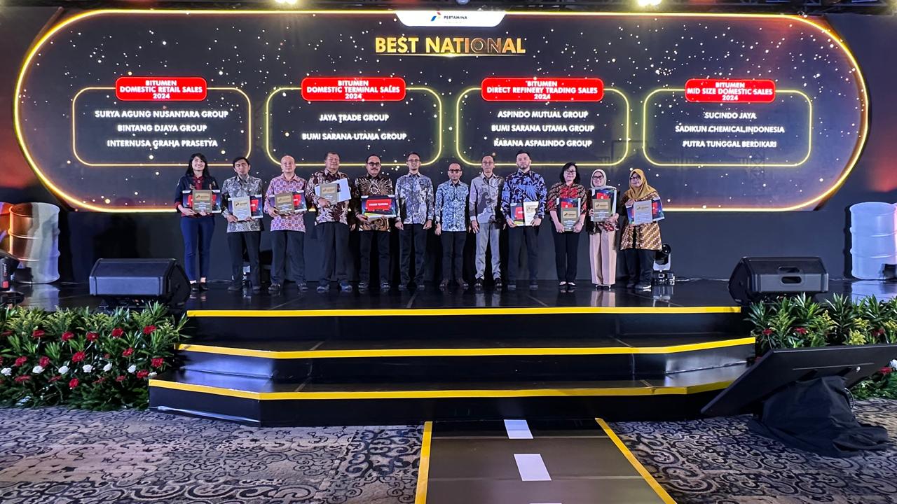 Kalla Aspal Borong Penghargaan Nasional di Ajang Kinerja Penjualan 2024