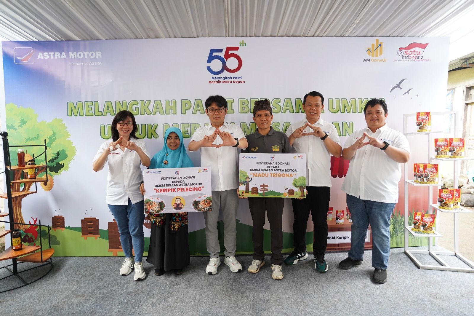 Semarak HUT 55 Astra Motor, Perkuat Komitmen Bersama UMKM Binaan