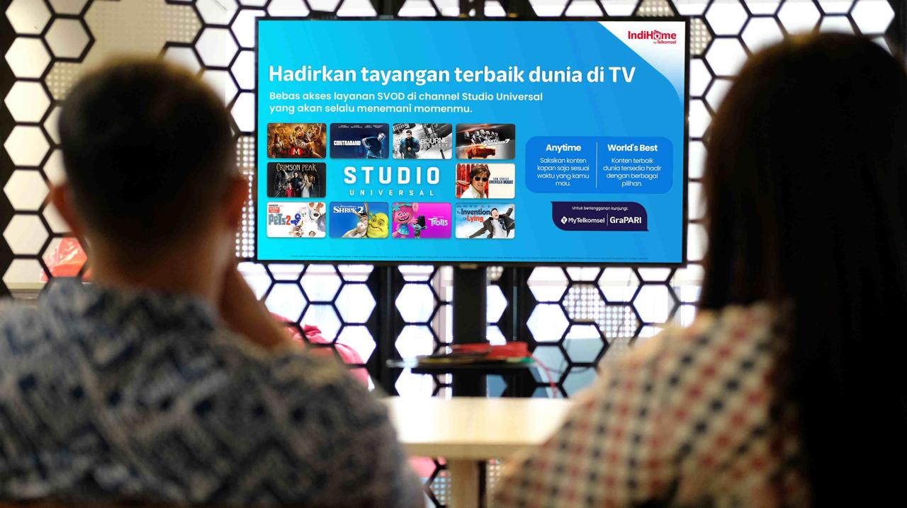 Suguhkan Film Blockbuster Kelas Dunia, Telkomsel Hadirkan Studio Universal di IndiHome TV