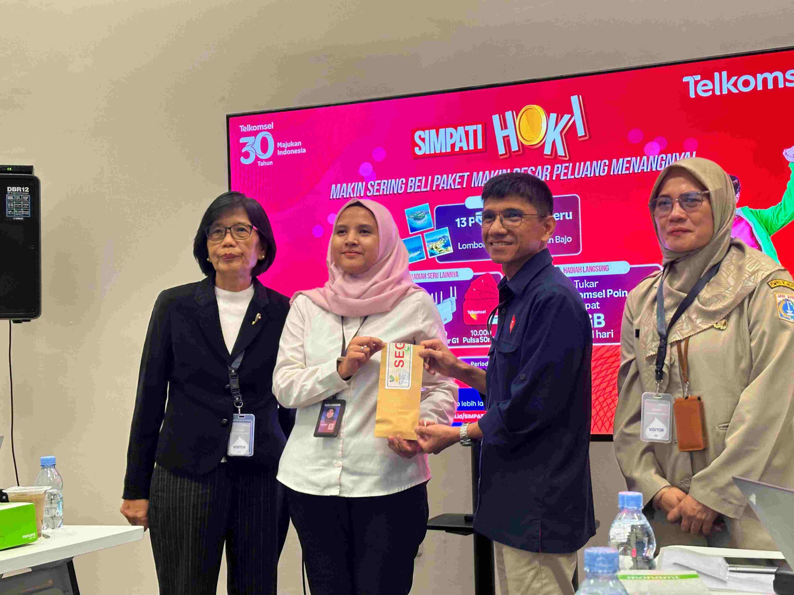 30 Tahun Telkomsel, Bagikan Hadiah Miliaran Rupiah Lewat SIMPATI HOKI
