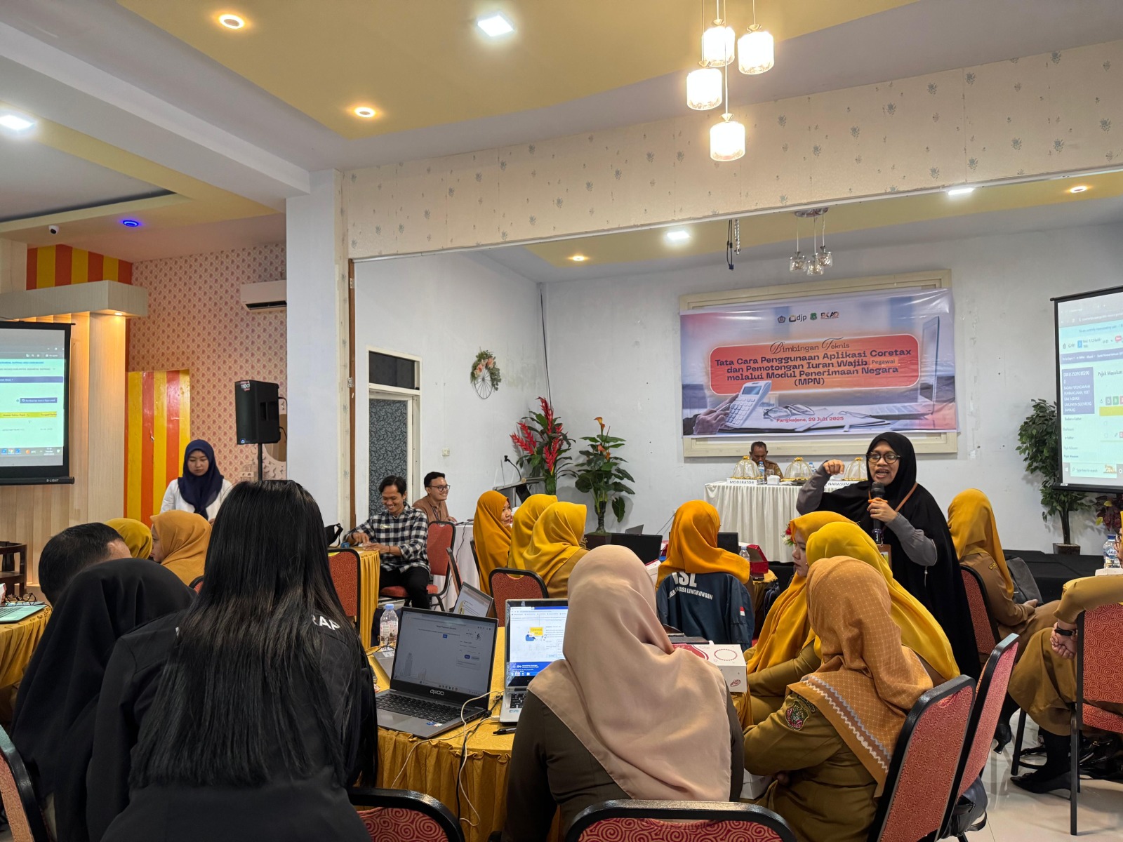Perkuat Kepatuhan Pajak, DJP Selenggarakan Bimtek Coretax di Sidrap