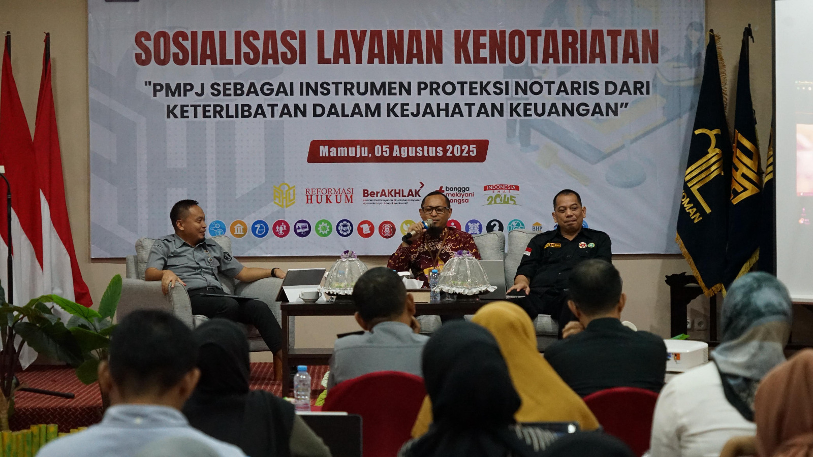 KPP Mamuju Perkuat Peran Notaris Sulbar Lewat Edukasi Pajak dan PMPJ