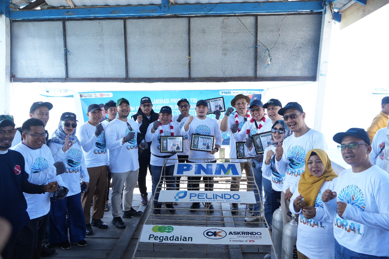 Kolaborasi dengan 3 BUMN, Pelindo Regional 4 Konservasi Terumbu Karang di Pulau Barrang Lompo