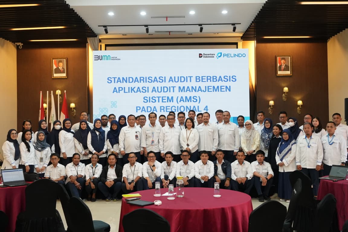 Pelindo Regional 4 Perkuat Tata Kelola, Gelar Standardisasi Audit Berbasis AMS