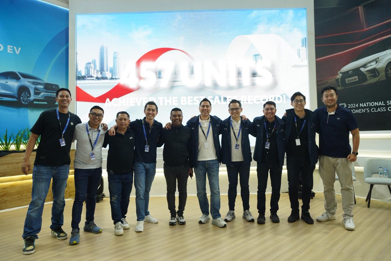 Kalla Toyota Kuasai Panggung GIIAS Makassar 2025, Catat 457 Unit Pemesanan