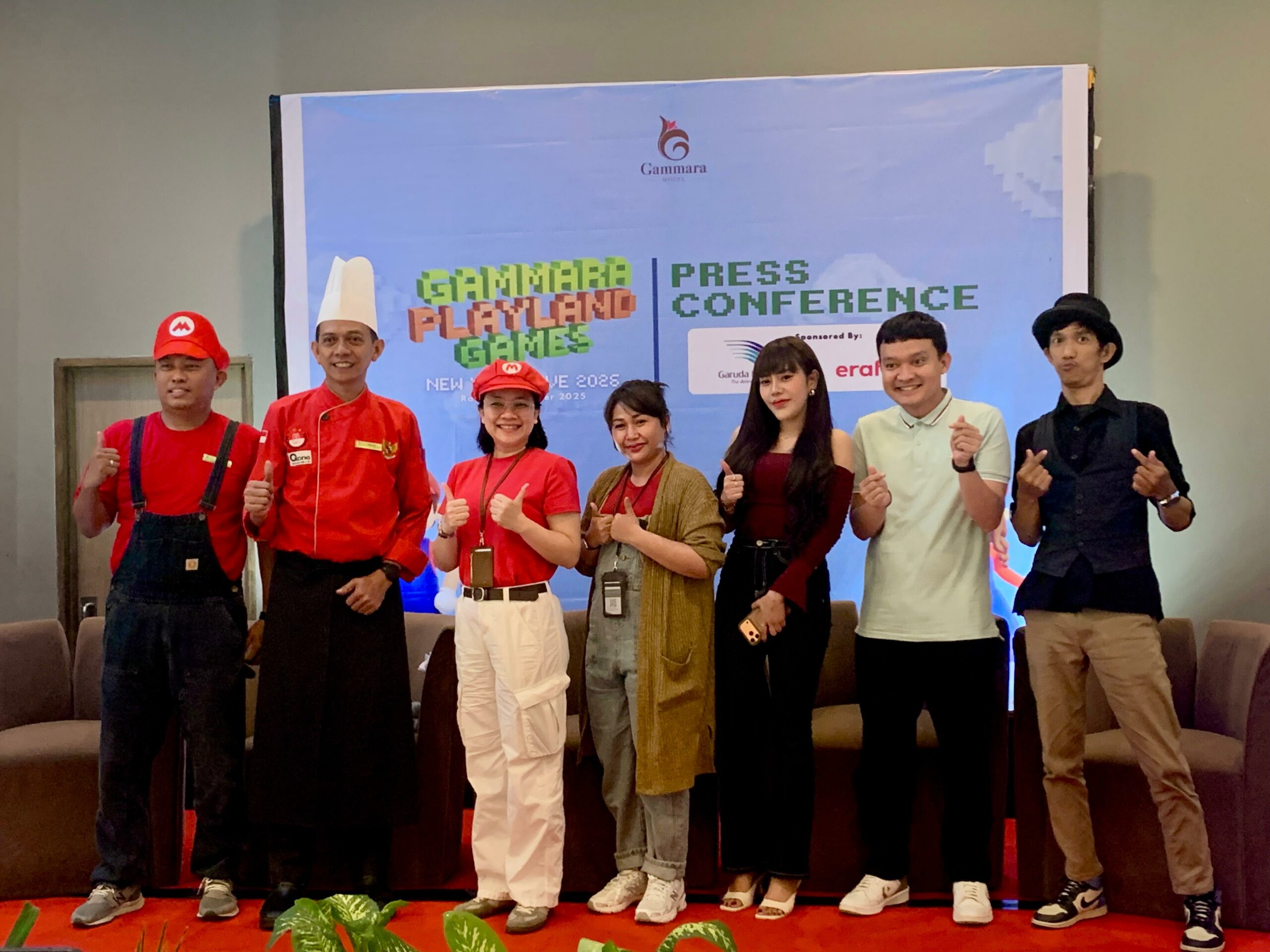 Gammara Hotel Makassar Meriahkan Malam Tahun Baru 2026 dengan Tema “Playland Games”