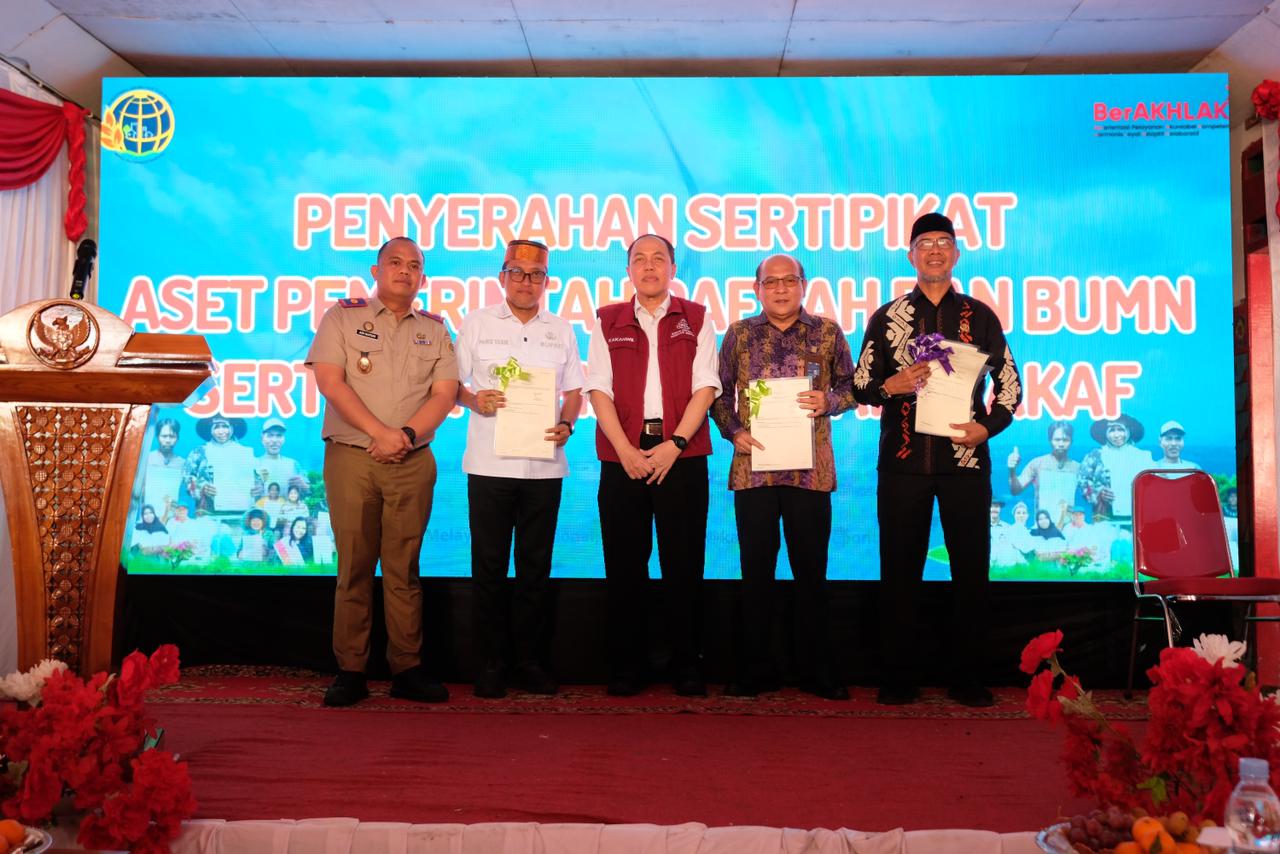 PLN UIP Sulawesi Terima Sertifikat HGB PLTU Punagaya, Perkuat Kepastian Hukum Aset Negara