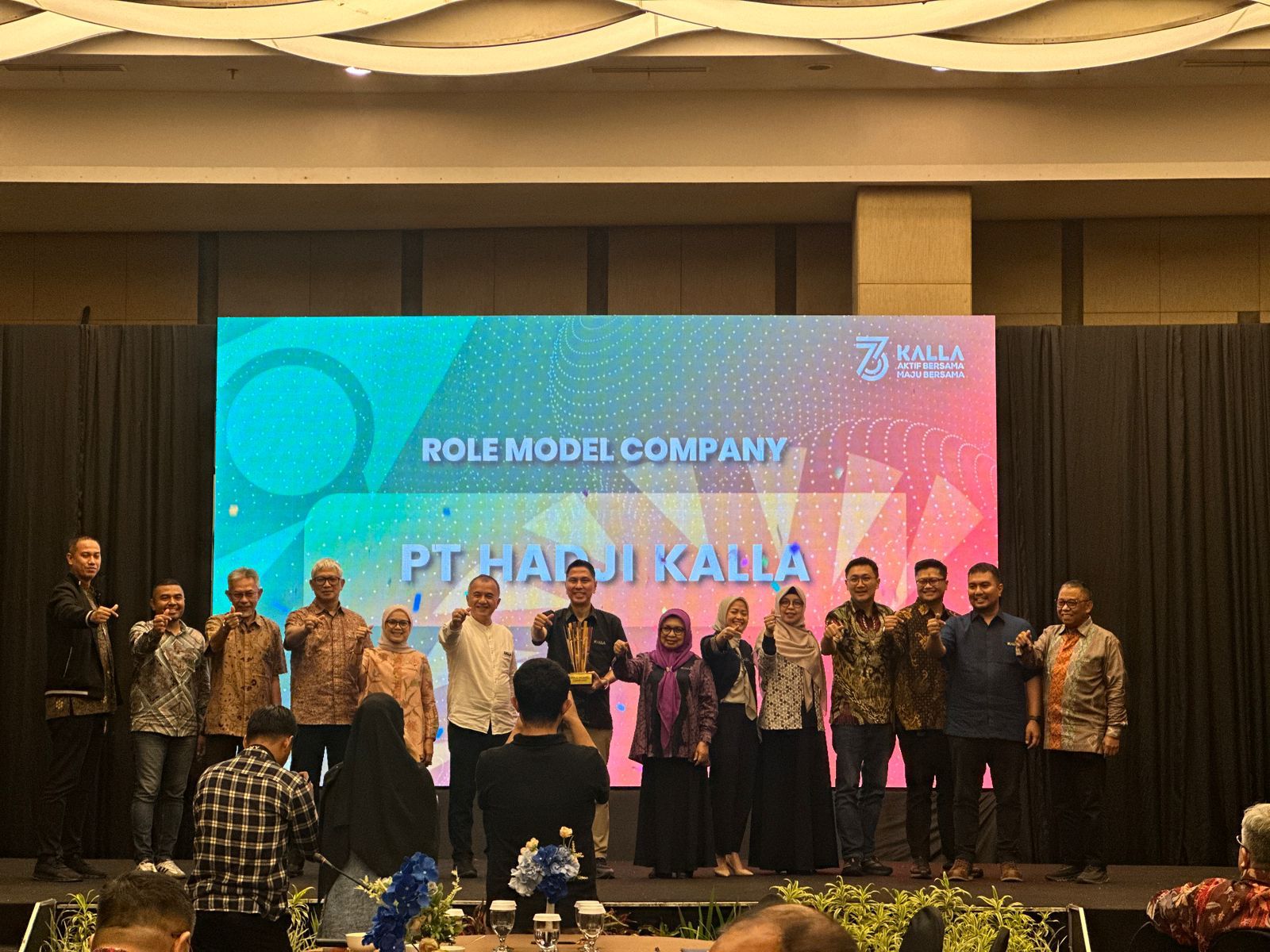 Kalla Toyota Raih Penghargaan Role Model Company di KALLA AWARD 2025