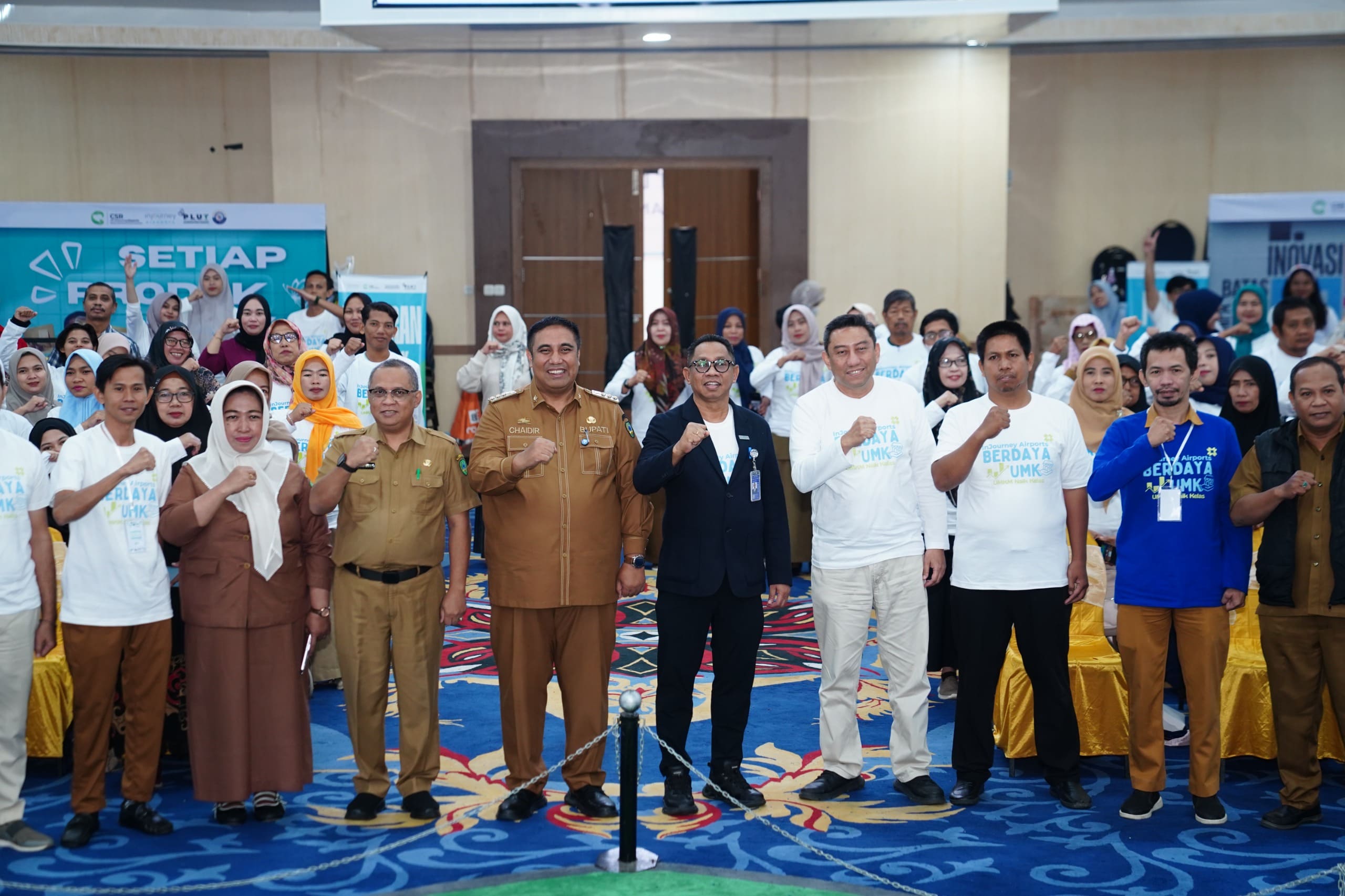 100 UMKM Maros Ikuti Program “UMKM Naik Kelas” Injourney Airports