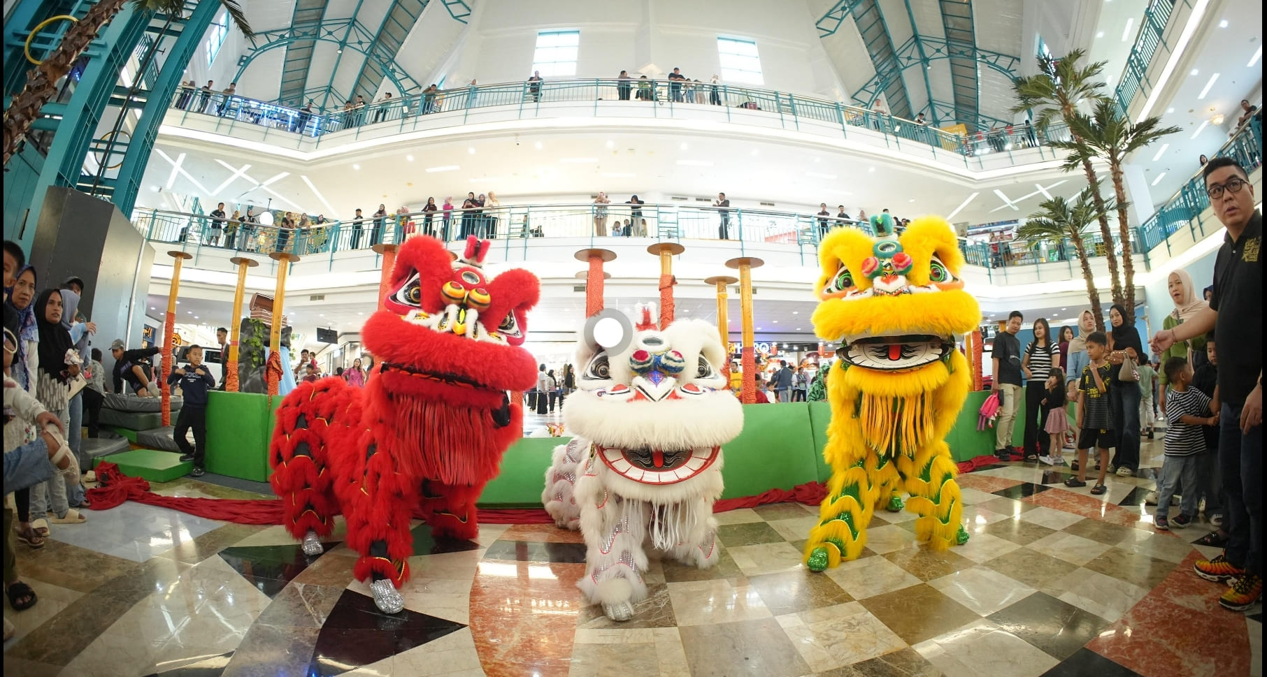 Sambut Imlek 2026, MaRI dan NIPAH PARK Hadirkan Atraksi Barongsai Gratis