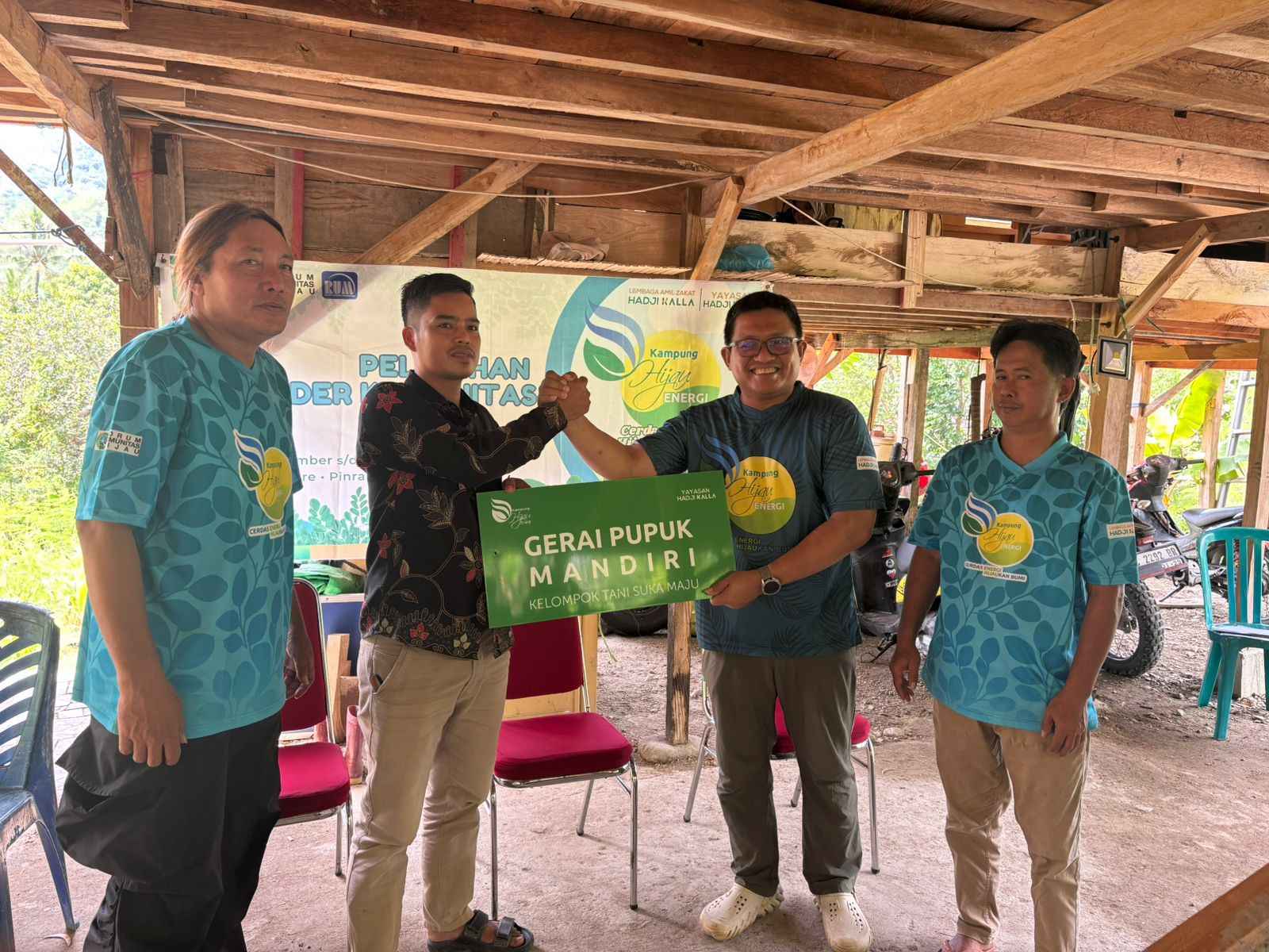 Kampung Hijau Energi LAZ Hadji Kalla Perkuat Ketahanan Iklim di Sulselbar