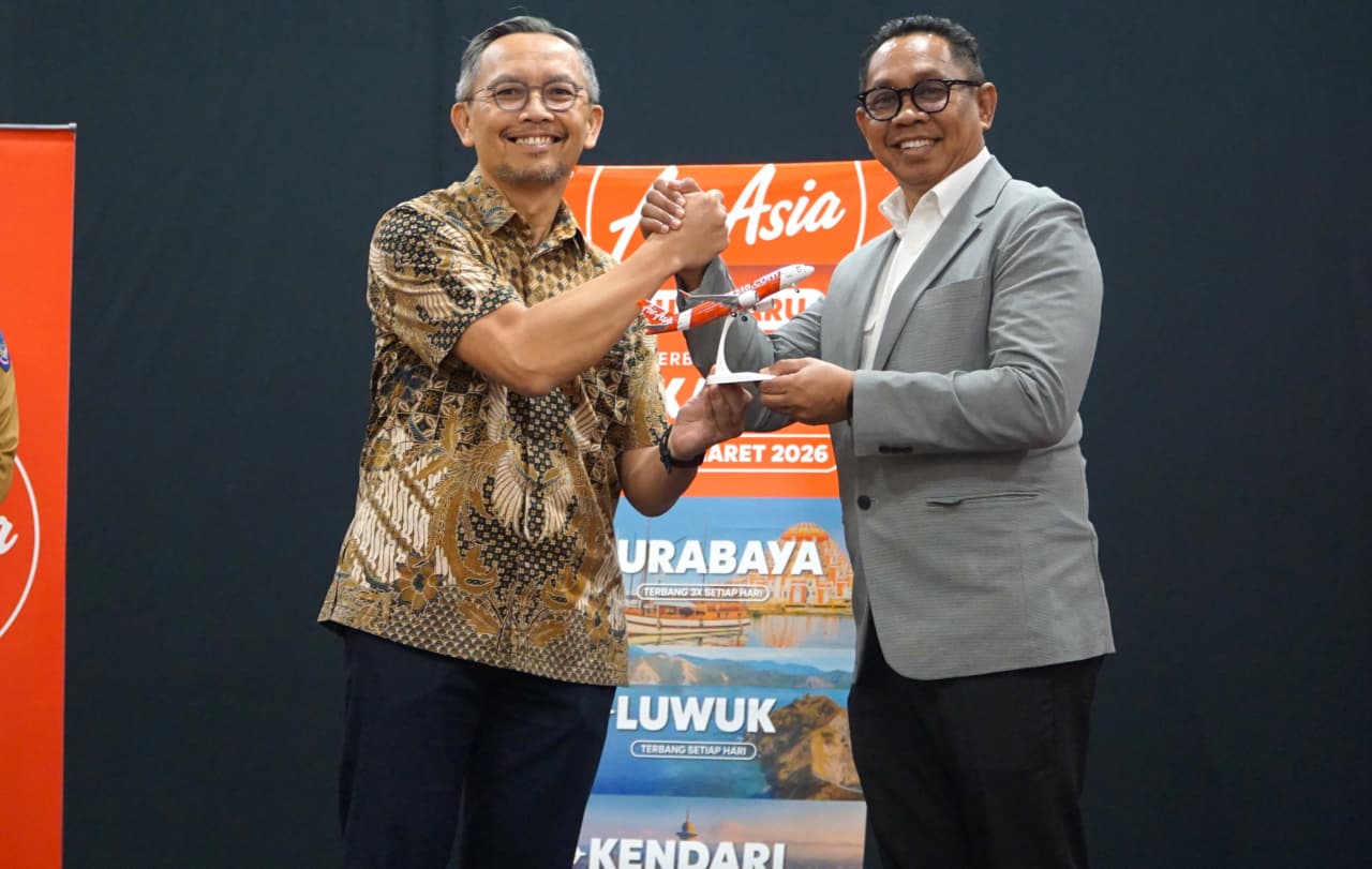 AirAsia Buka Rute Surabaya-Makassar, Kokohkan Bandara Sultan Hasanuddin Jadi Hub Indonesia Timur