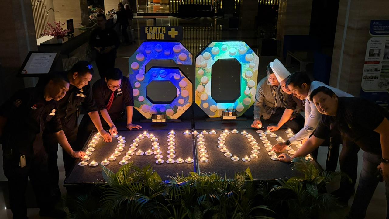 Dalton Hotel Makassar Ikut Aksi Earth Hour, Padamkan Lampu 60 Menit