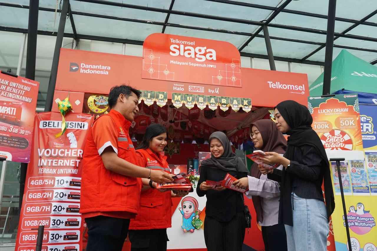 Trafik Data Telkomsel di Pamasuka Tembus 17,4 PetaByte Selama Ramadan-Idulfitri 2026