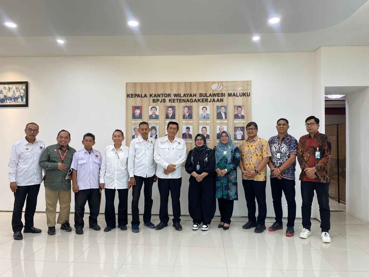 PWI Sulsel dan BPJS Ketenagakerjaan Kolaborasi Perkuat Publikasi hingga Literasi Jaminan Sosial