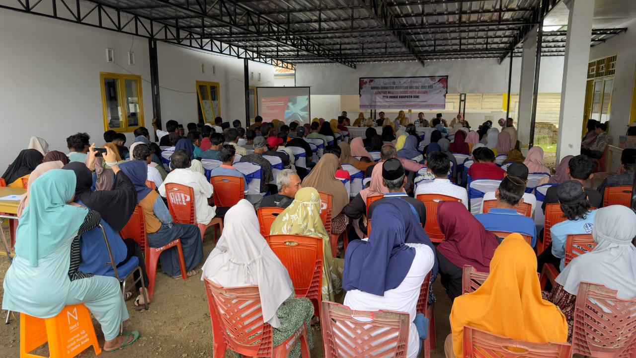 OJK Sulselbar Dorong Inklusi dan Edukasi Keuangan Lewat Program Kampung Nelayan Merah Putih